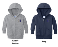 4T.  Toddler Core Fleece Full-Zip Hooded Sweatshirt